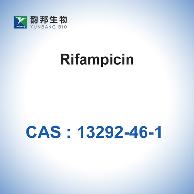 Rifampicin CAS 13292-46-1の抗生の原料はMF C43H58N4O12を粉にする