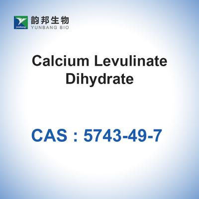 5743-49-7カルシウムLevulinateの二水化物レビュリン酸カルシウム塩の二水化物