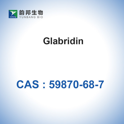 Glabridin 98%の化粧品の原料CAS 59870-68-7 C20H20O4