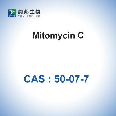 Mitomycin Cの抗生の原料CAS 50-07-7 MF C15H18N4O5