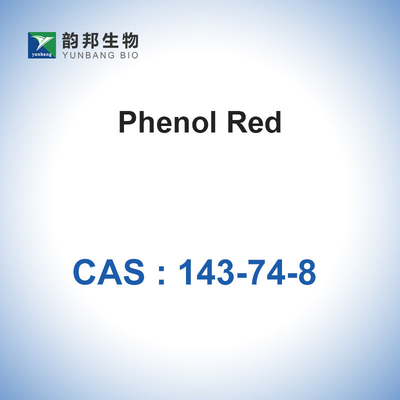 フェノール スルホンフタレインの生物的汚れC19H14O5Sの方式PR CAS 143-74-8