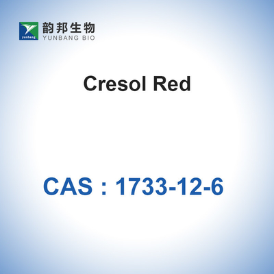 クレゾールの赤い生物的汚れの自由な酸のクレゾールのスルフォンのフタレインCAS 1733-12-6