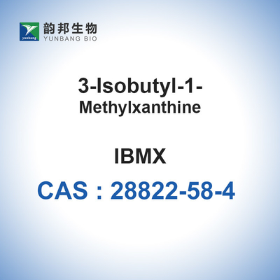 IBMX CAS 28822-58-4の3 Isobutyl1 Methylxanthine良い化学薬品